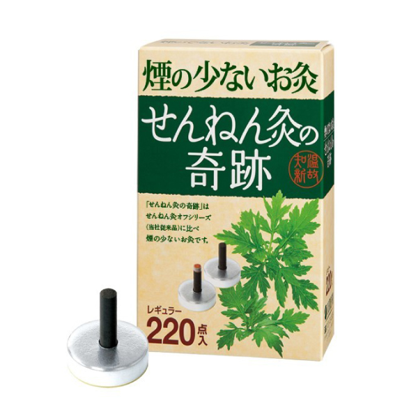 煙の少ないお灸 せんねん灸の奇跡 レギュラー