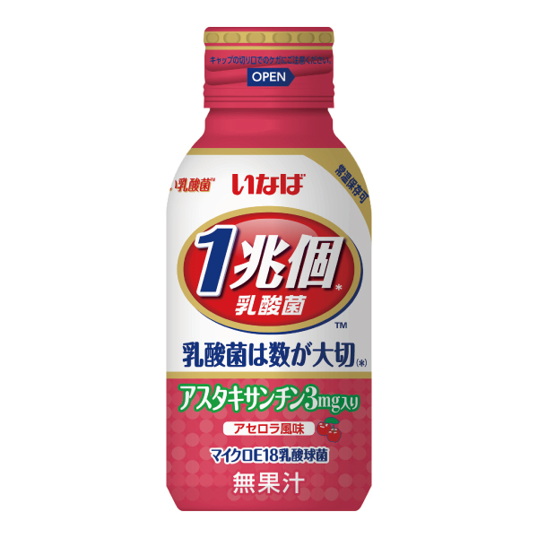 いなば食品 1兆個すごい乳酸菌ドリンク アスタキチサン入り 【軽減税率】